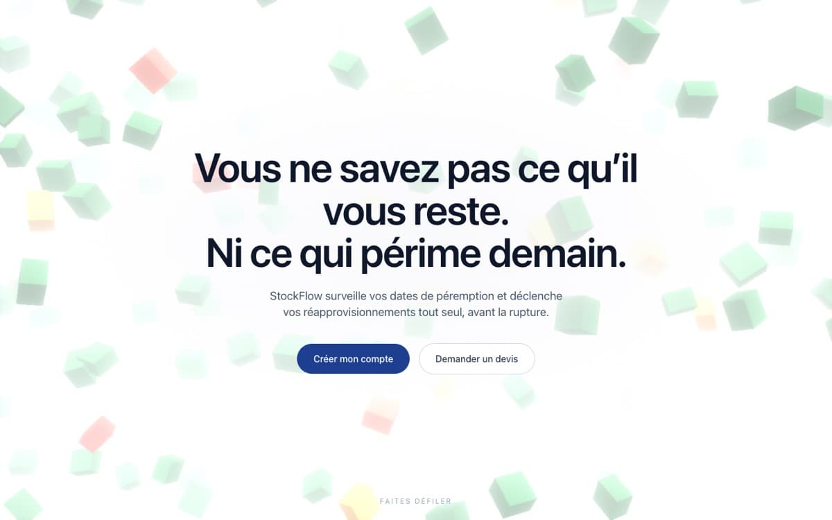 StockFlow : Moovtips product · Showcase site · Web app, built by Moovtips